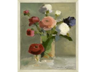 A Bouquet Of Ranunculus  21.75W X 25.75