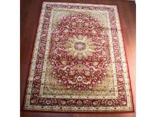 7'10" x 10'6"  Red Oriental Rug