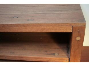Natural Rough-Hewn Plasma TV Console