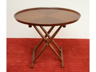 Cherry Round Tray Table