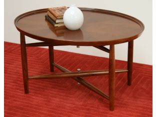 Cherry Round Tray Table