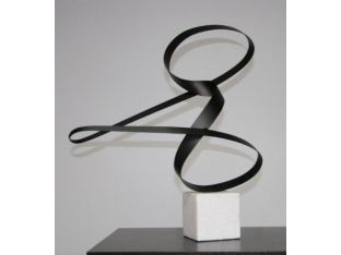 Wind & Ice Iron and Marble Figure - Cleared Décor