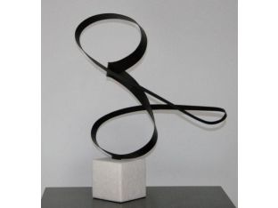 Wind & Ice Iron and Marble Figure - Cleared Décor