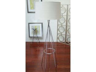 Chrome Teepee Floor Lamp