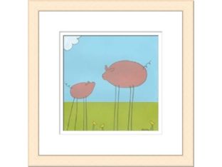 Stick-Leg Animal Series (Set of 4) 18W x 18H
