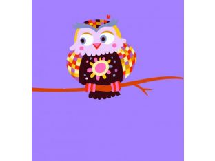 Owls Series II (Set of 2) 23W x 23H