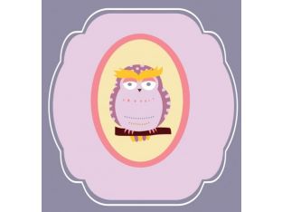 Owls Series III (Set of 4) 15W x 15H