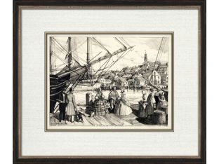 The Wharf Nantucket 22.5W x 19.5H