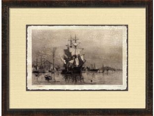 New Bedford Harbor II 23.5W x 18H