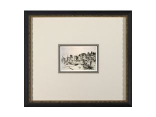 Whistlers Fishing Village I 19W x 17H