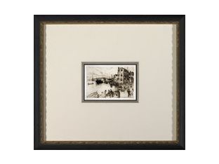 Whistlers Fishing Village IV 19W x 17H