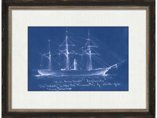 Ships at Sea II 23W x 18H