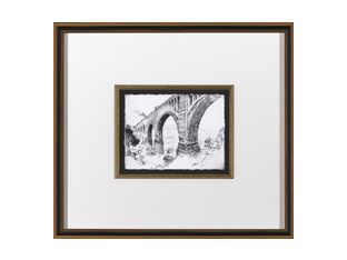 Pennell New York Etching V 19W x 17H