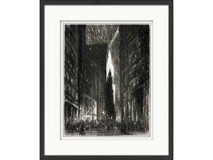 New York Charcoal Study I 26W x 32H