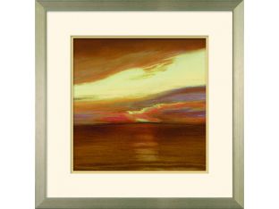Sunset Over Sound I 27W x 27H