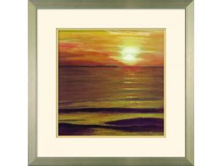 Sunset Over Sound II 27W x 27H