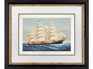 Large Clipper Ship 35W x 29H