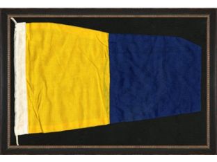 Nautical Flag #5 22.5W x 15.5H