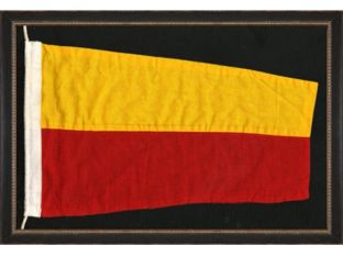 Nautical Flag #7 22.5W x 15.5H