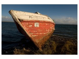 Boat Natales Chile II 54W x 36H