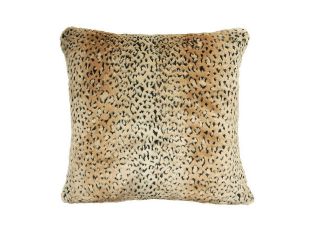 Lynx Faux-Fur Pillow