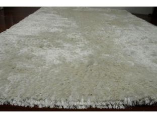 5' x 8' Mitchell Gold Power Shag Natural Rug