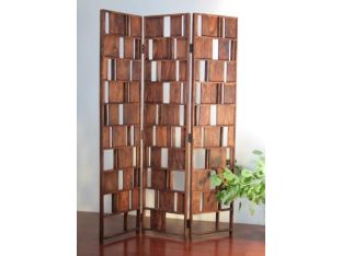 Vintage Louver Wood Screen
