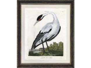 White Crane 33W x 39H