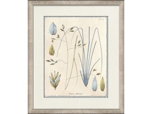 Blue Blossoms 6 18W x 21H