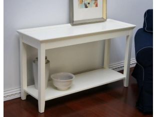 Shore White Console Table