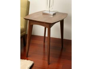 Simple Walnut End Table