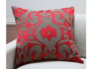 Red Henna Pillow