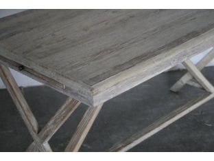Whitewash X Base Desk