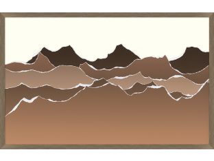 Torn Mountains 2 50W X 32H