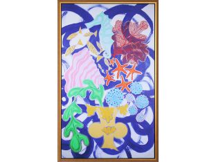 Neptune’s Floral  36W X 60H