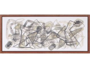 Puzzled Lines  60W X 24H