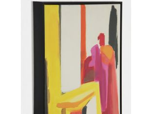 Red Block Structure No. 2 28.25W x 36.25H
