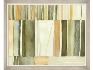 Painted Textile 39W x 31H