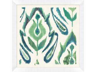 Painterly Ikat Collection 6 31W x 31H