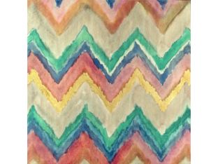 Canvas Ikat 1 30W x 30H