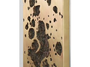 Rectangular Ink Splotch Panel 1 19W x 37H