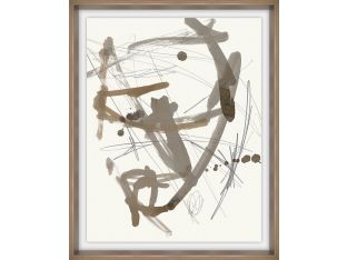 Flight Patterns I 16.5W x 20.5H GOLD FRAME