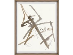 Flight Patterns II 16.5W x 20.5H GOLD FRAME