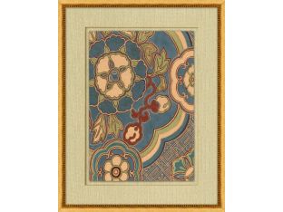 Antique Floral Pattern 2 22W x 28H