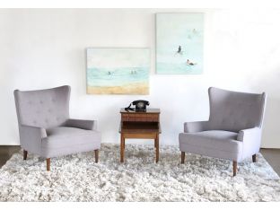 Clermont Chair in Light Gray