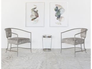Mitchell Gold Dax Round Pull Up Table