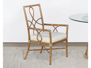 Rattan Framed Arm Chair