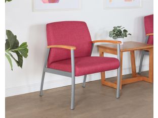 Pink Single Vintage Waiting Room Chair