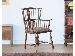 Antique Spindle Back Arm Chair