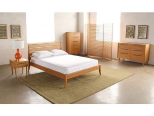 Sienna 5-Drawer Chest in Caramelized Finish